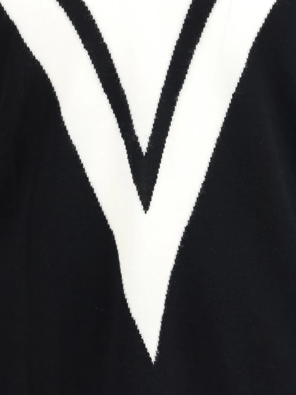 Valentino Garavani Trui met V-hals Zwart