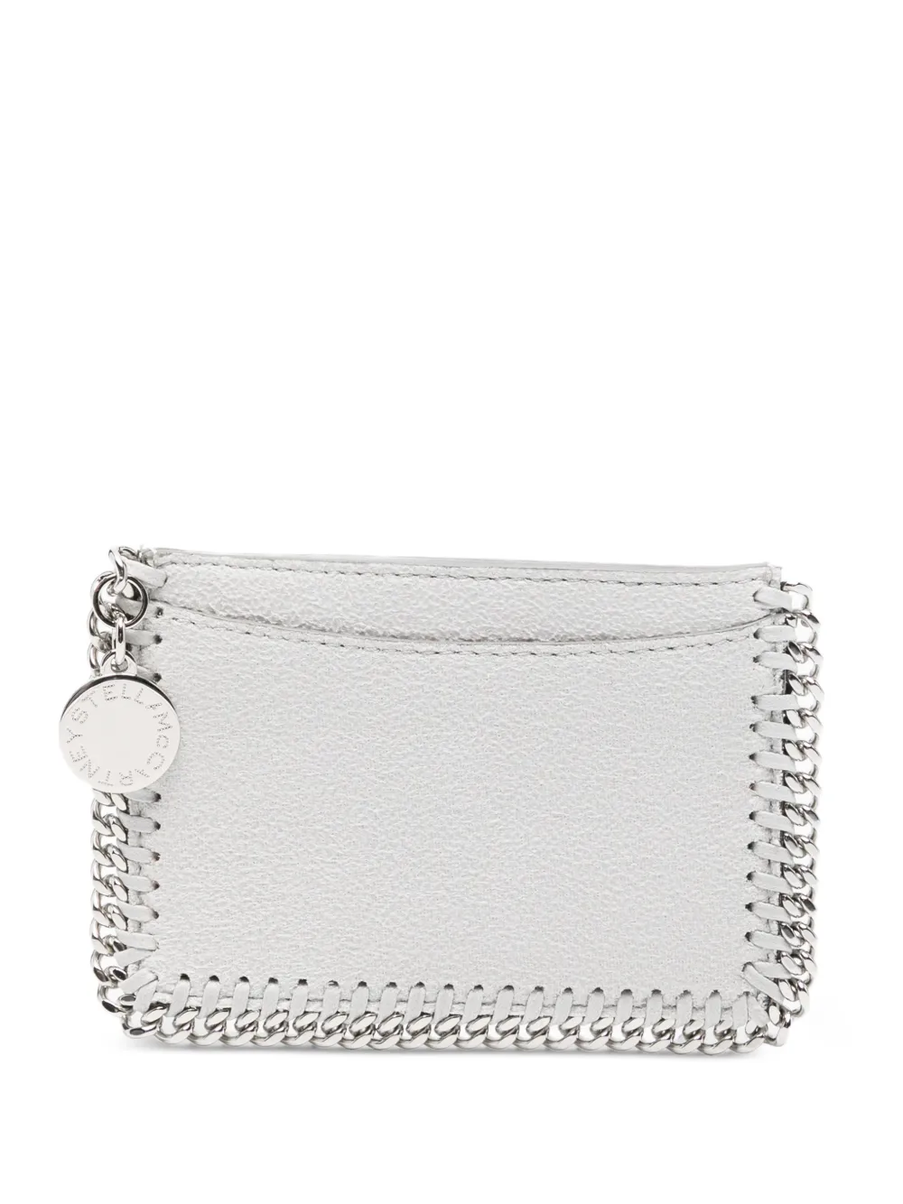 Stella McCartney logo-pendant cardholder - Grigio