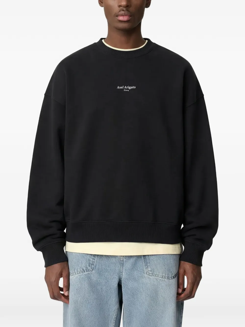 Axel Arigato Focus sweater Zwart