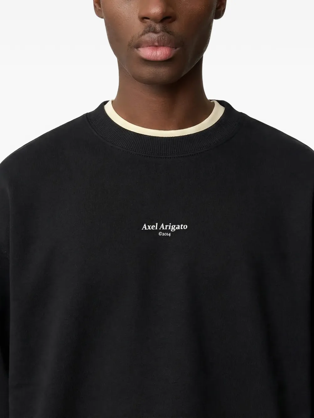 Axel Arigato Focus sweater Zwart