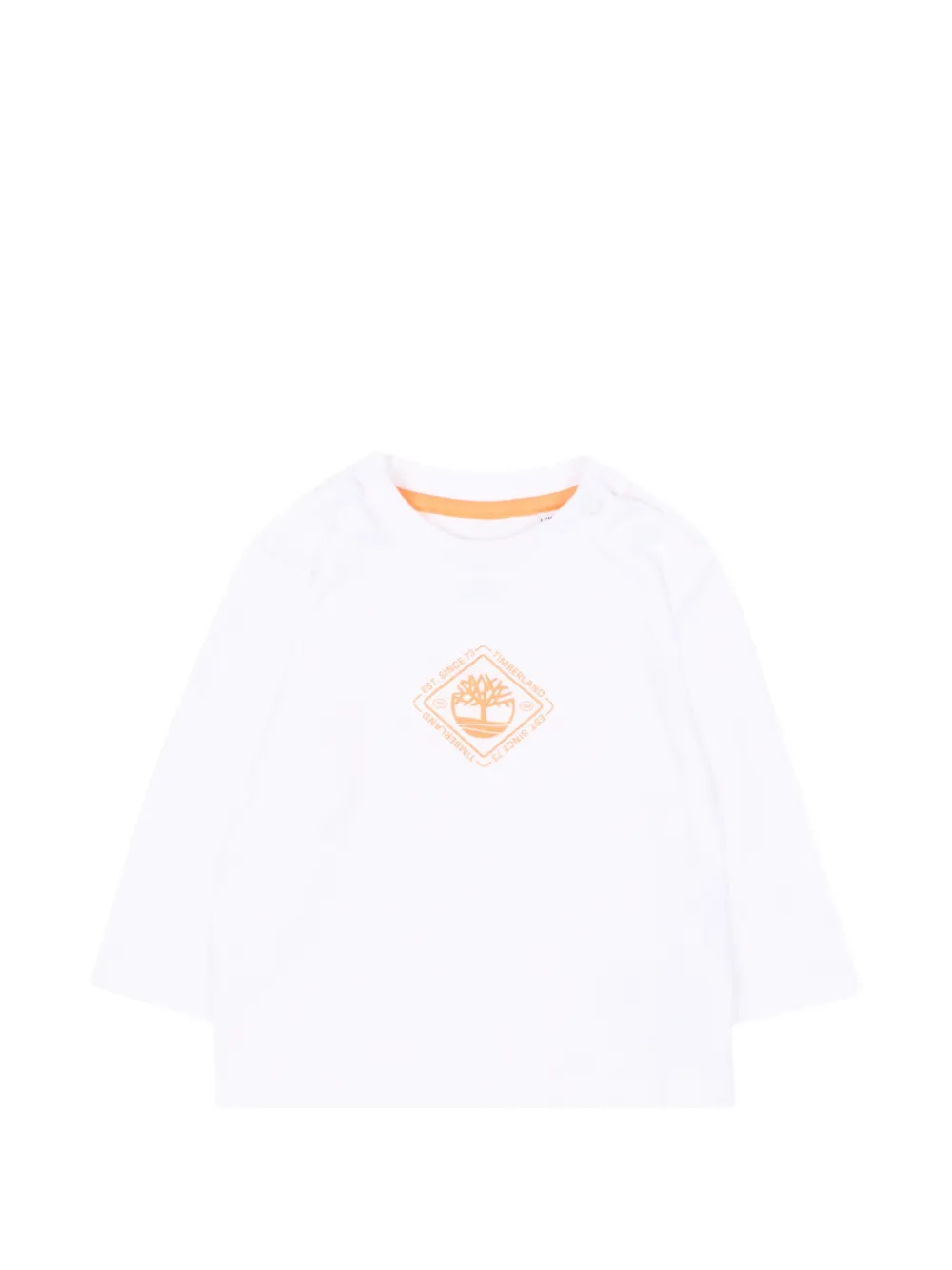 Timberland Kids long-sleeve T-shirt - Bianco