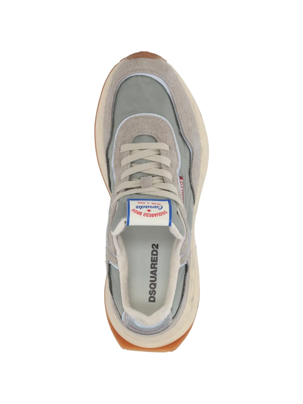  Dsquared2 Lace-up Low Top Sneakers - Grey 