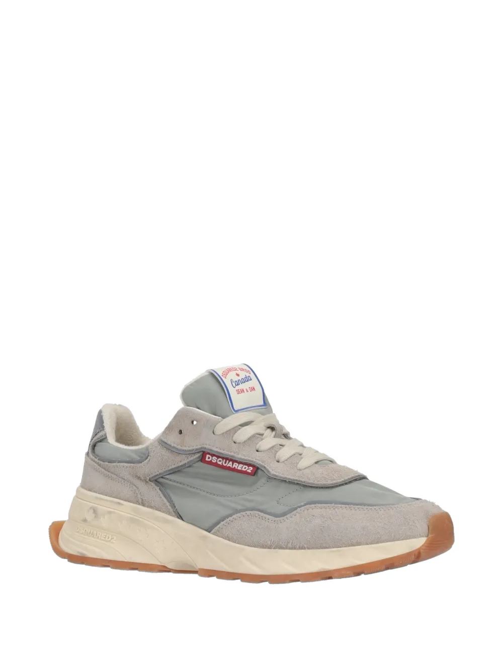  Dsquared2 Lace-up Low Top Sneakers - Grey 