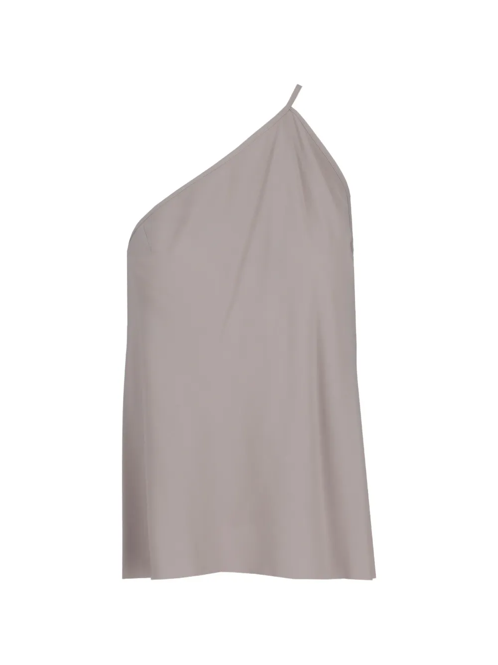 Rick Owens one-shoulder slip top - Grigio