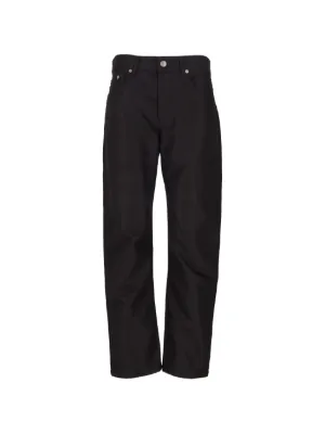 Maison Margiela Calça Jeans Sem Acabamento | Preto | FARFETCH BR