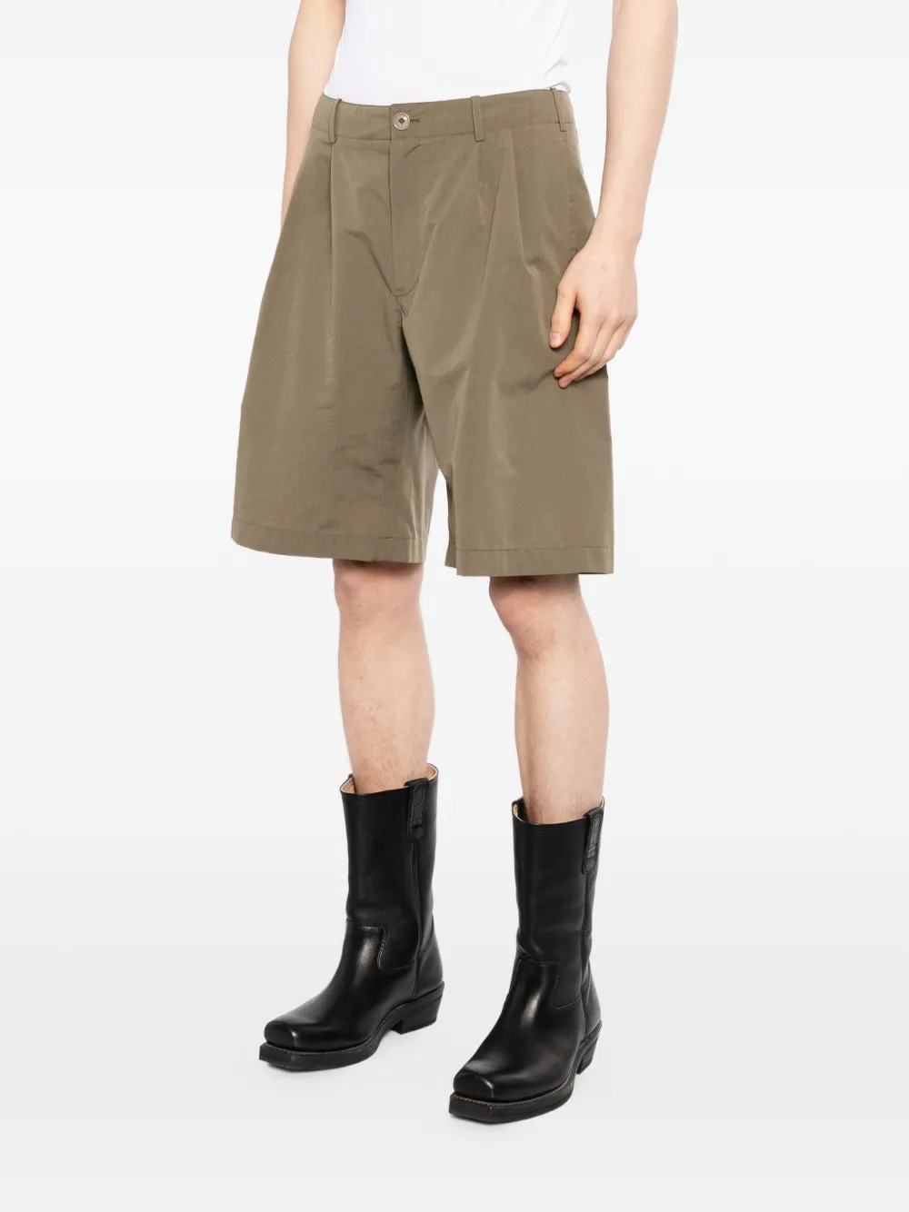  Our Legacy Ponte Shorts - Green 