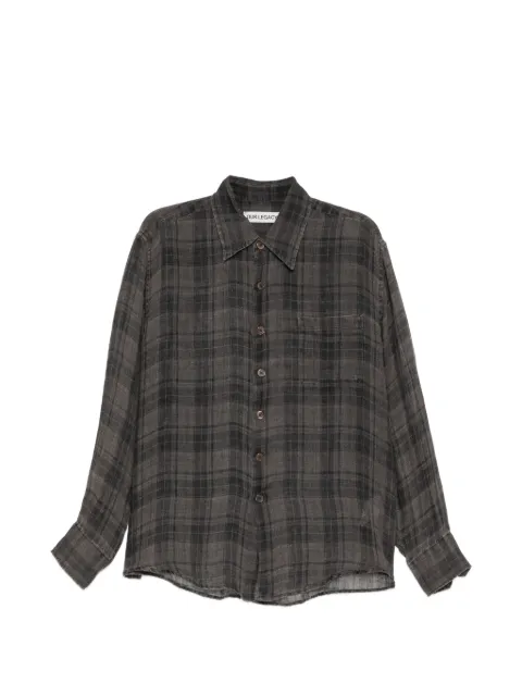 OUR LEGACY checked pocket shirt