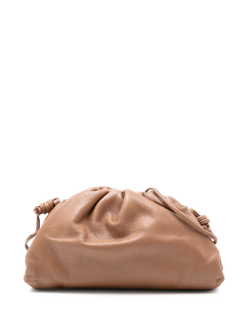 Bottega Veneta Pre-Owned 2012-2025 Lambskin The Mini Pouch crossbody bag - Marrone