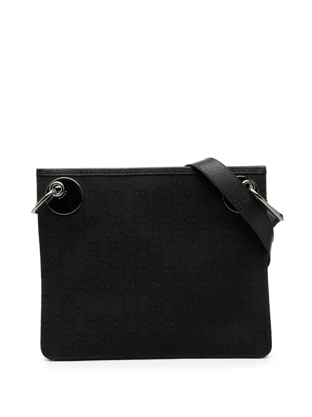 Gucci Pre-Owned 2000-2015 GG Canvas Eclipse crossbody bag - Nero