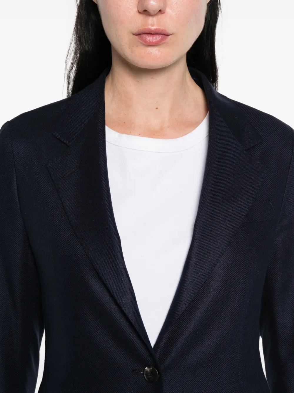 Tagliatore Blazer met enkele rij knopen Blauw