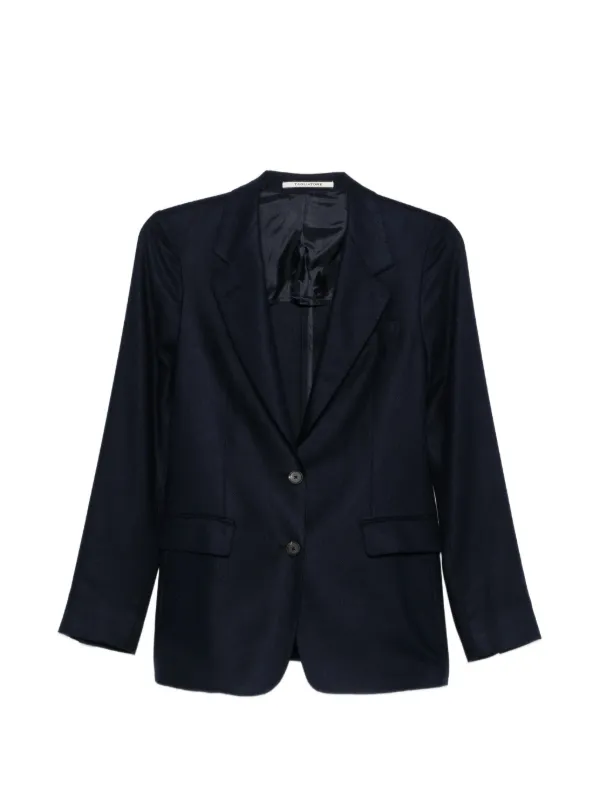 Tagliatore Single-breasted Blazer in Blue