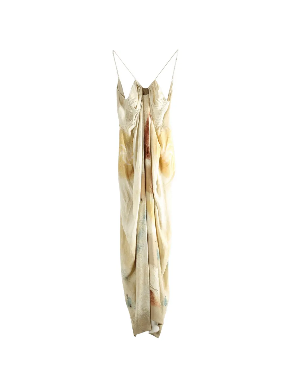 YANGKEHAN sleeveless maxi dress - Toni neutri