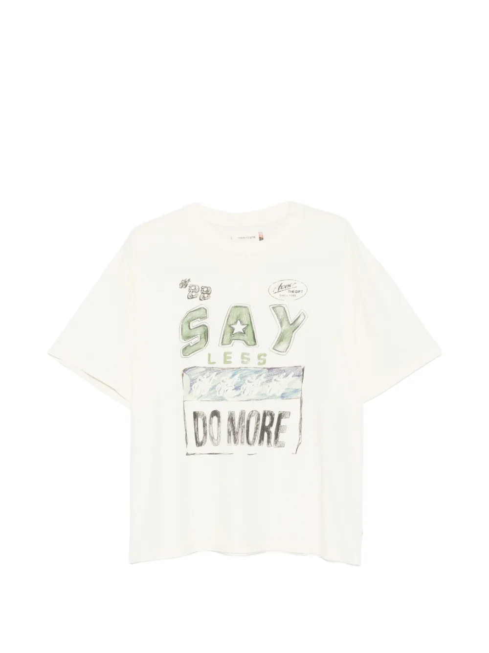 Honor The Gift 그래픽 프린트 티셔츠 | 뉴트럴