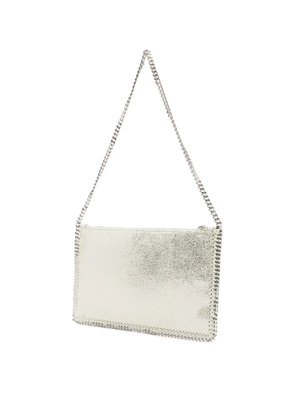 Stella McCartney Falabella mini-schoudertas met kettingband Zilver