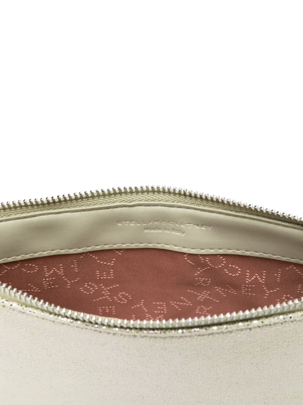 Stella McCartney Falabella mini-schoudertas met kettingband Zilver