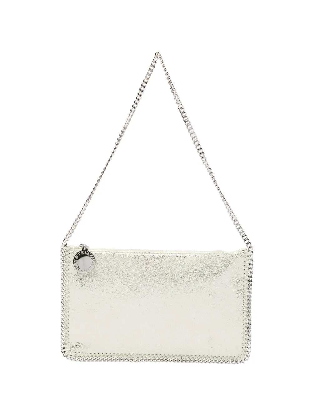 Stella McCartney Falabella chain-strap shoulder bag - Verde