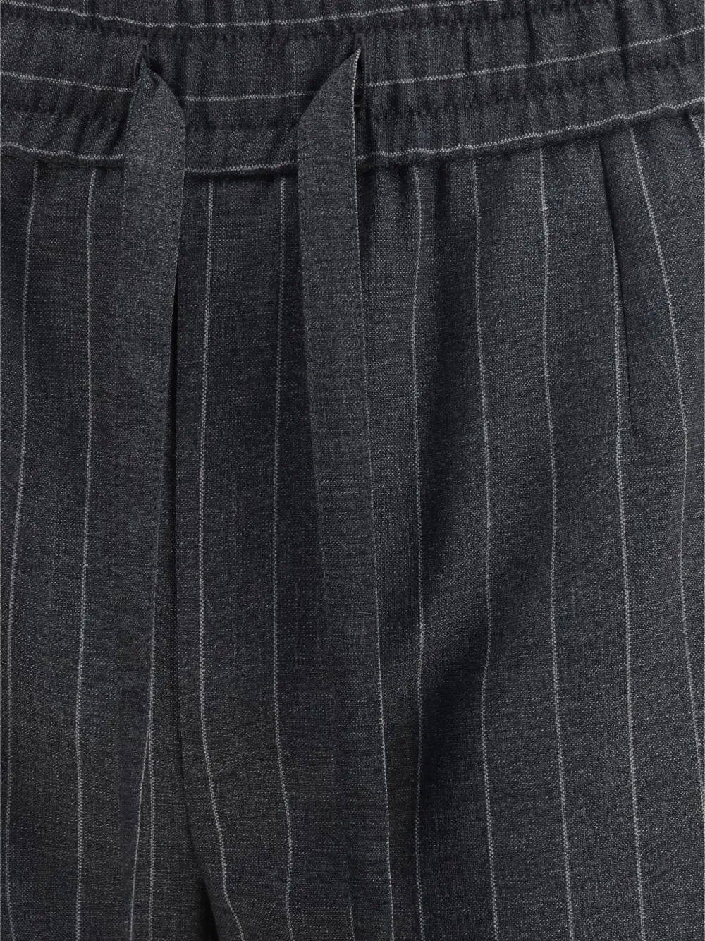  Dolce & Gabbana Stripe-pattern Drawstring Trousers - Grey 