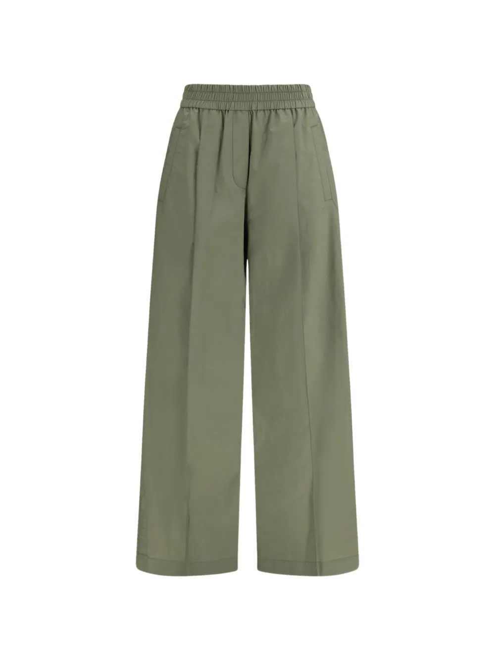 Brunello Cucinelli elasticated trousers - Grün