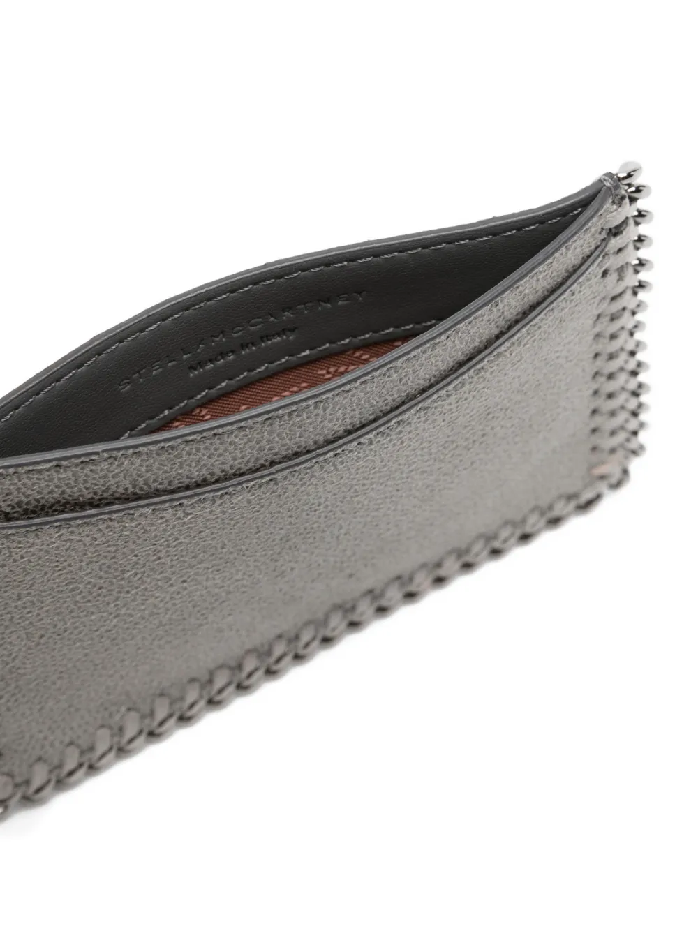 Stella McCartney Pasjeshouder met logo-hanger Grijs