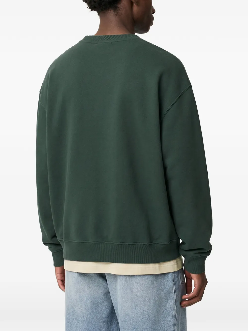 Axel Arigato Focus sweater met ronde hals Groen