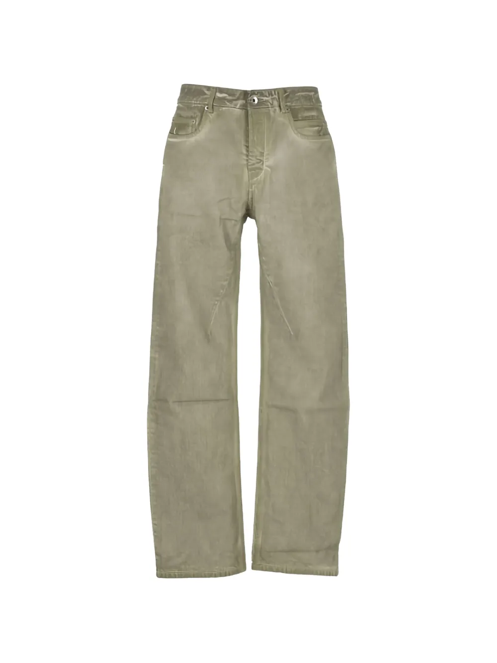 Rick Owens Fog Cut jeans - Verde