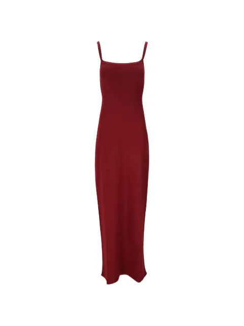 DSQUARED2 ribbed-knit slit-detail maxi dress