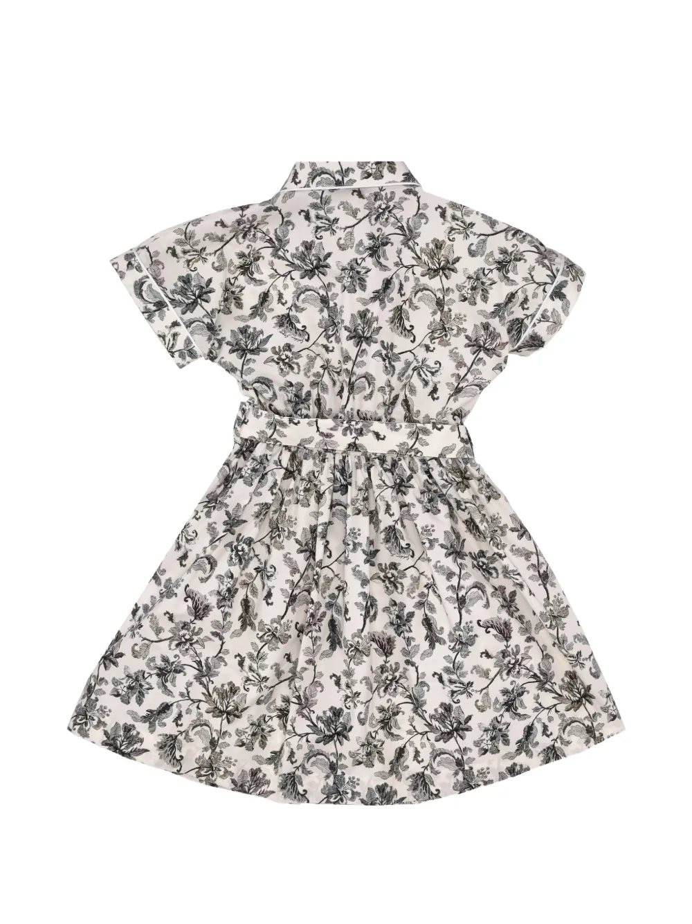 Golden Goose Kids Jurk met bloemenprint Wit