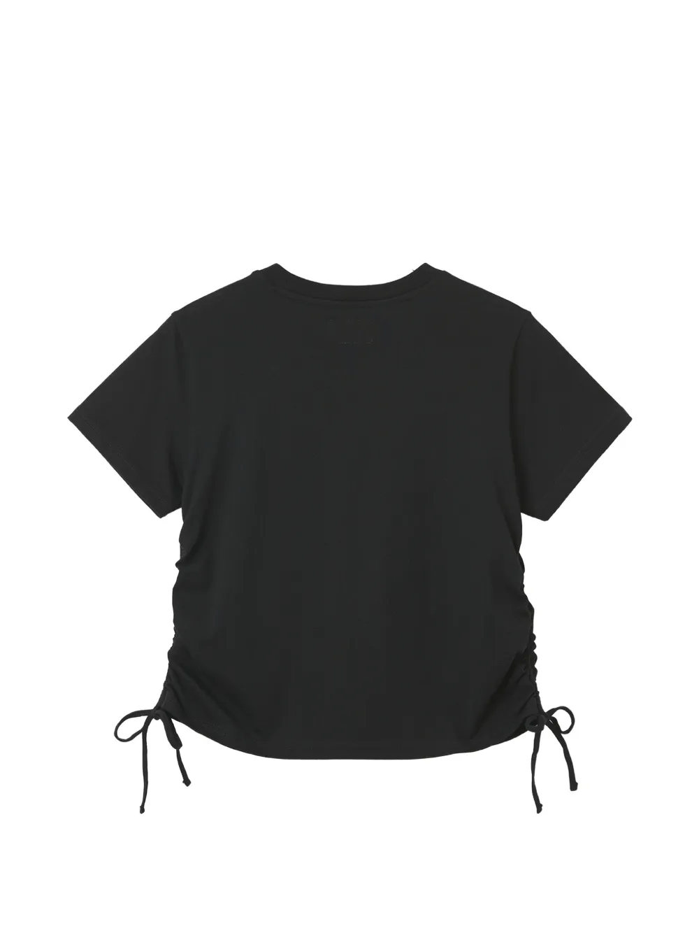  Izzue Drawstring-detail T-shirt - Black 