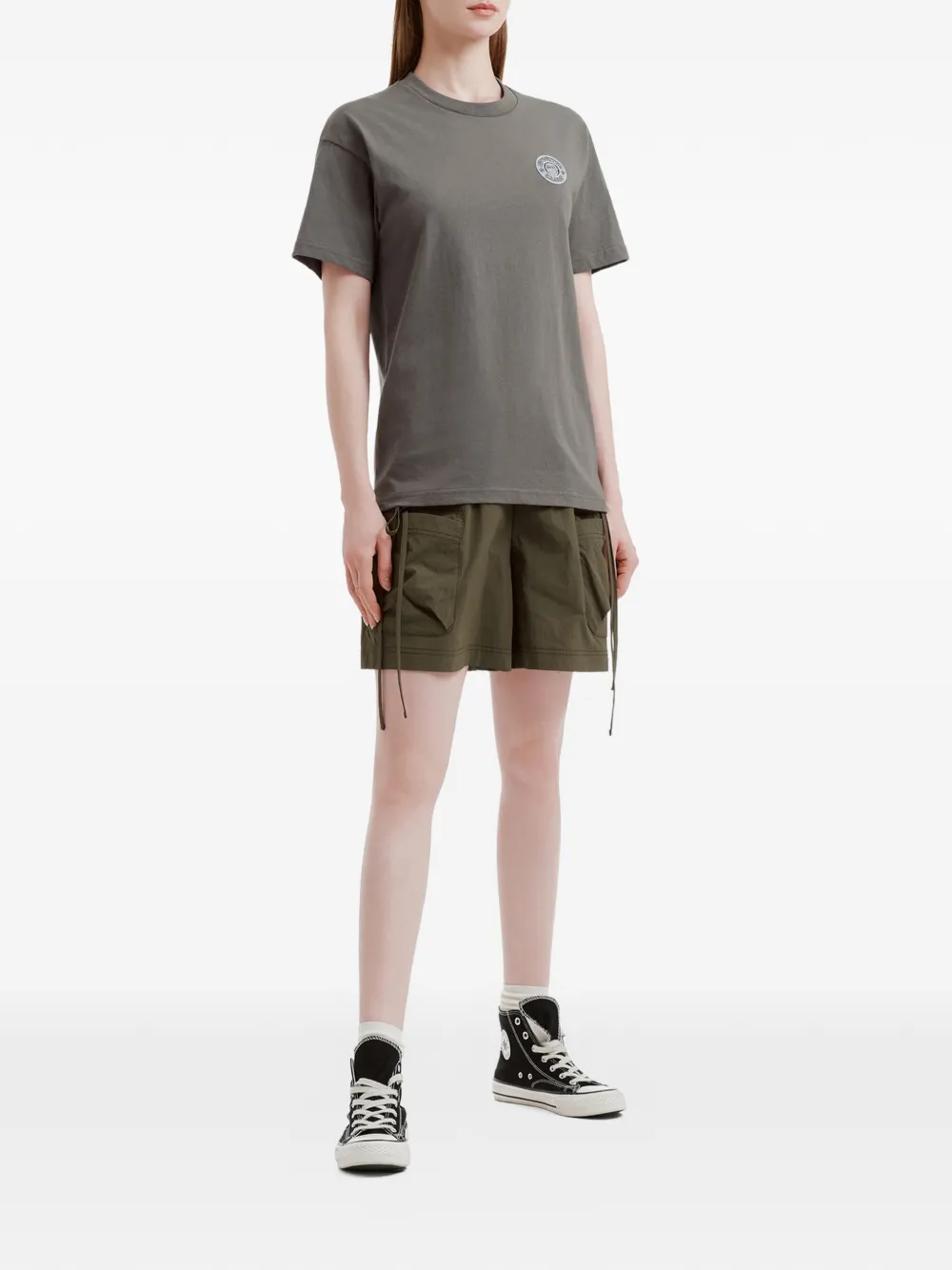  Fingercroxx Printed T-shirt - Grey 
