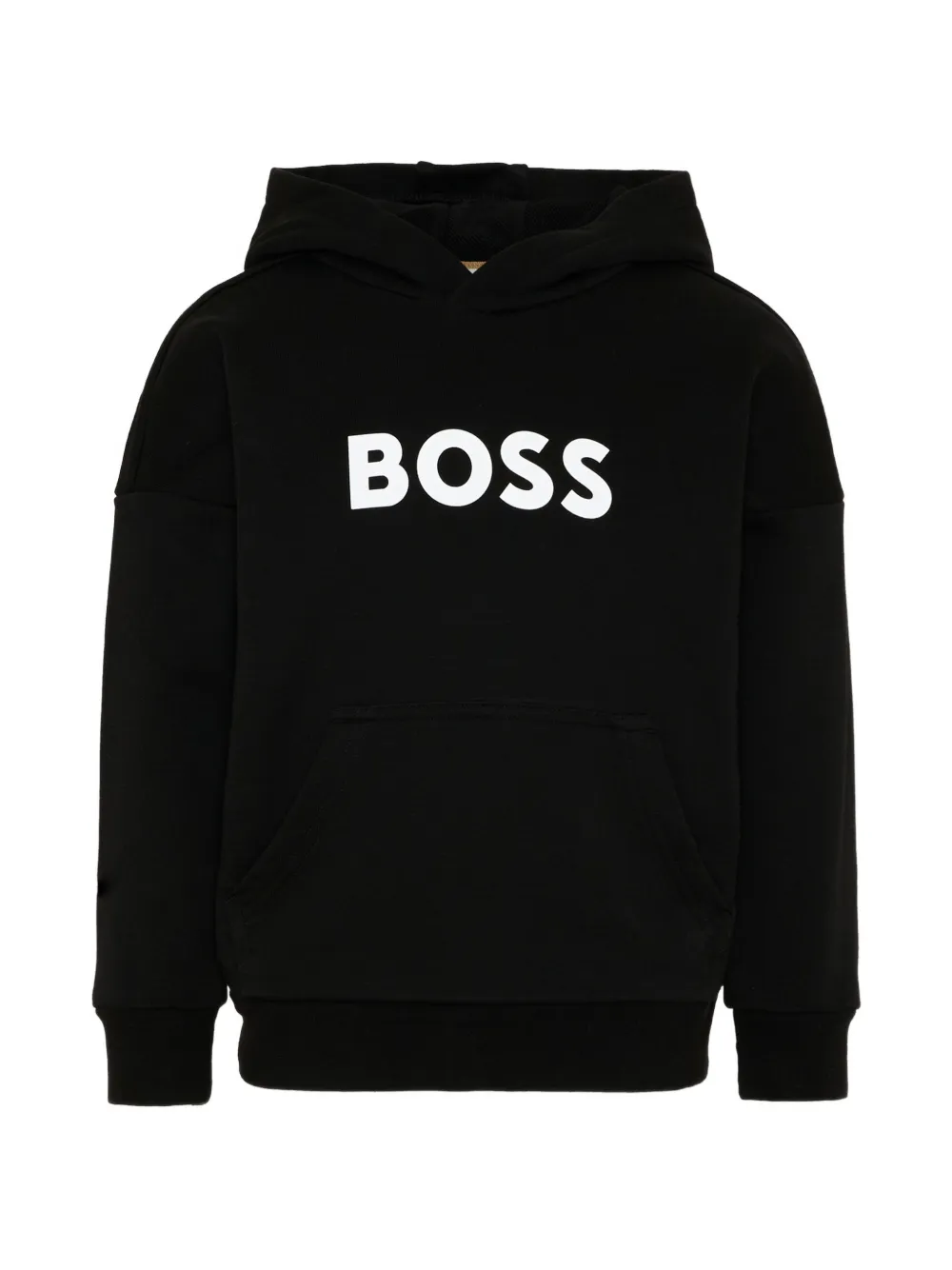 BOSS Kidswear logo-detail hoodie - Nero