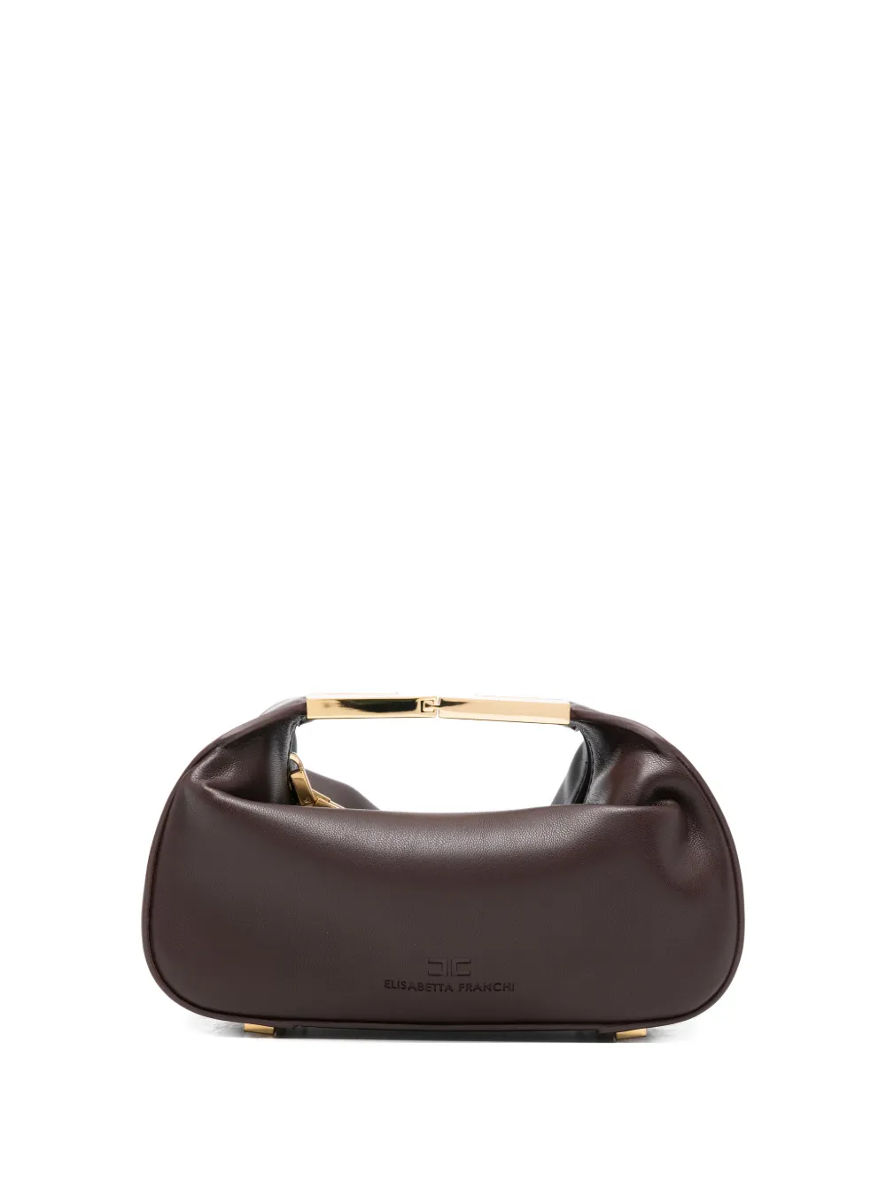 Elisabetta Franchi zipped mini bag - Marrone