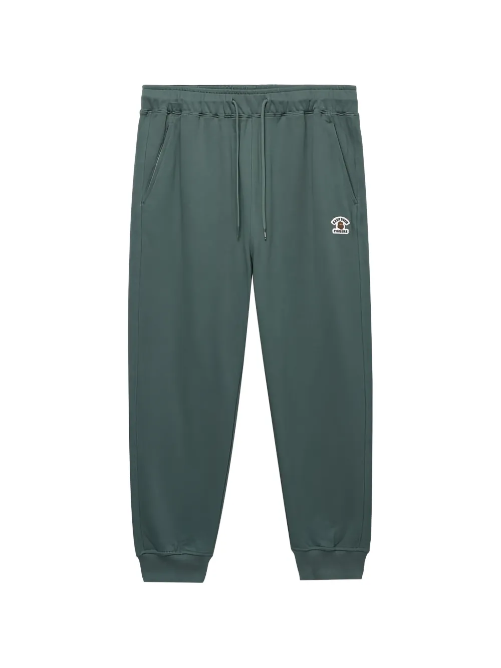 FINGERCROXX logo patch trousers - Verde
