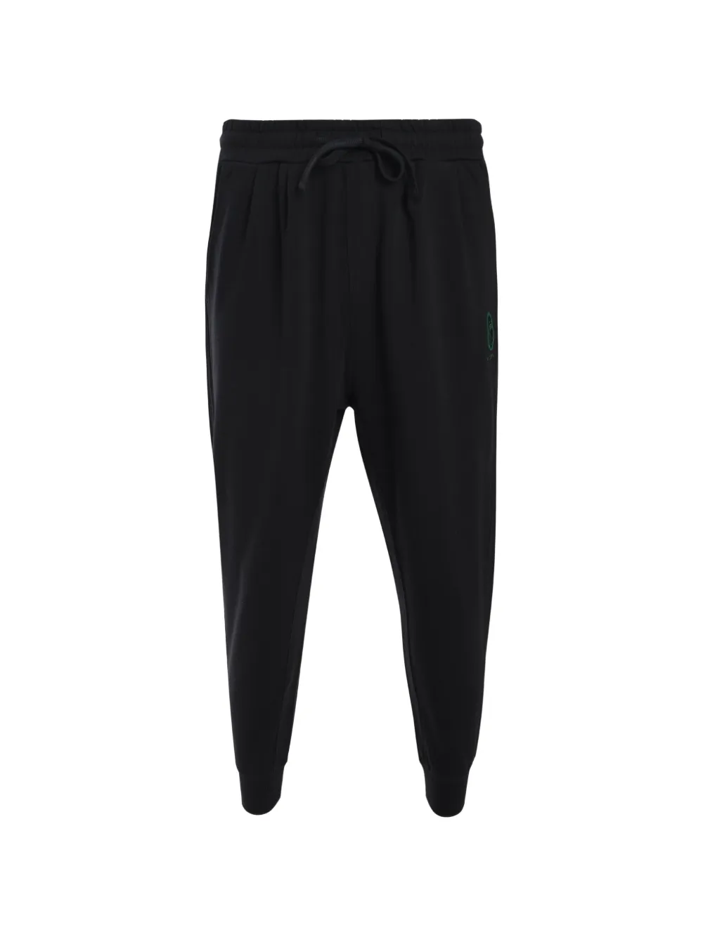 FINGERCROXX drawstring logo track pants - Nero