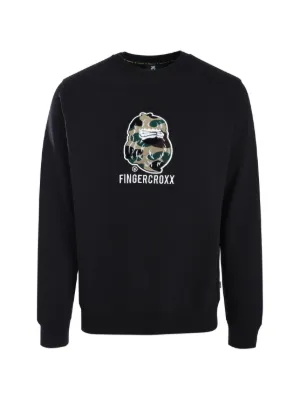 Malbon Golf Graphic Sweater | Black | FARFETCH