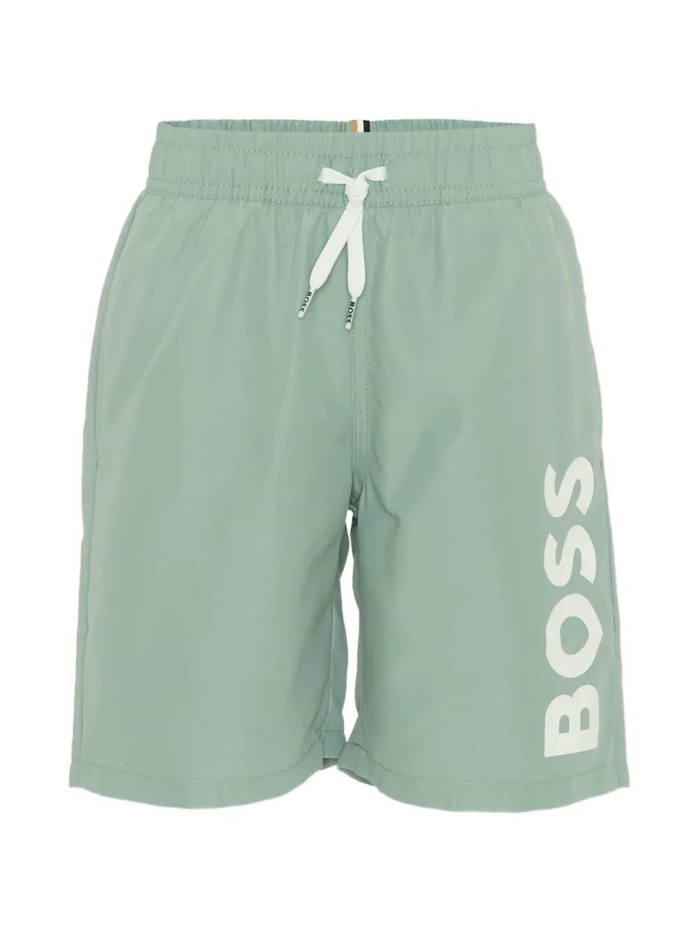 BOSS Kidswear drawstring swim shorts - Verde