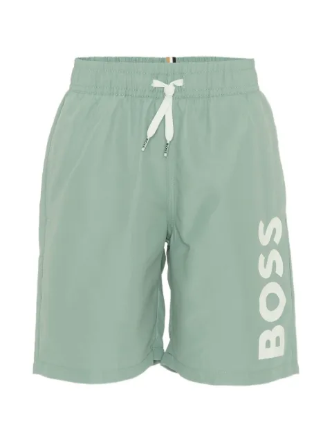 BOSS Kidswear 드로스트링 스윔 쇼츠