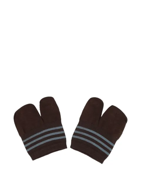 Antipast striped tabi socks