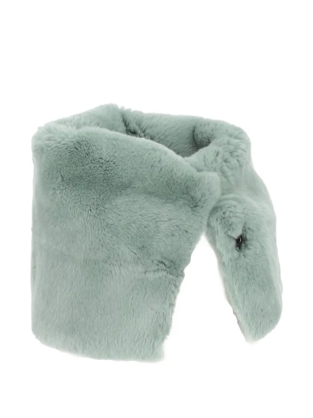 Antipast faux-fur muffler - Verde