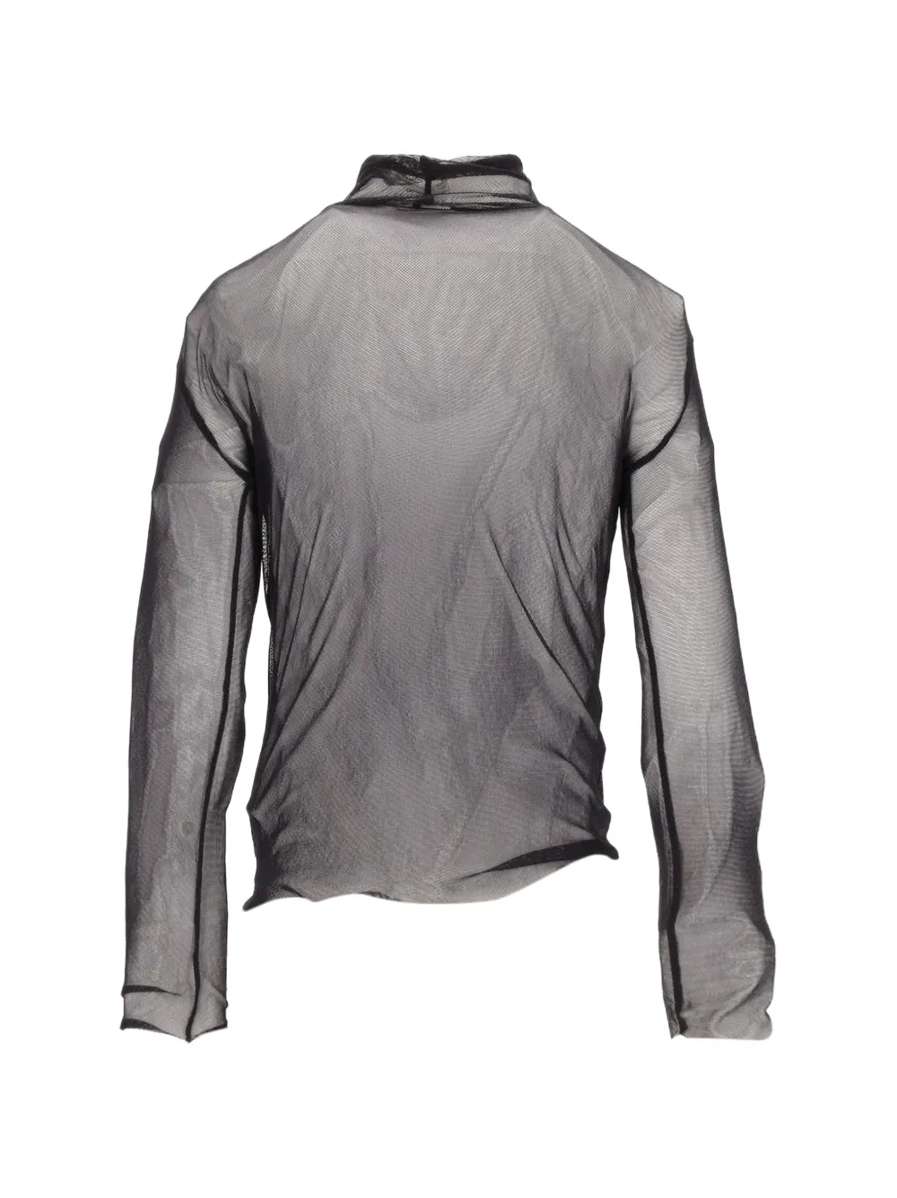  Antipast High-neck Long-sleeved Top - Black 