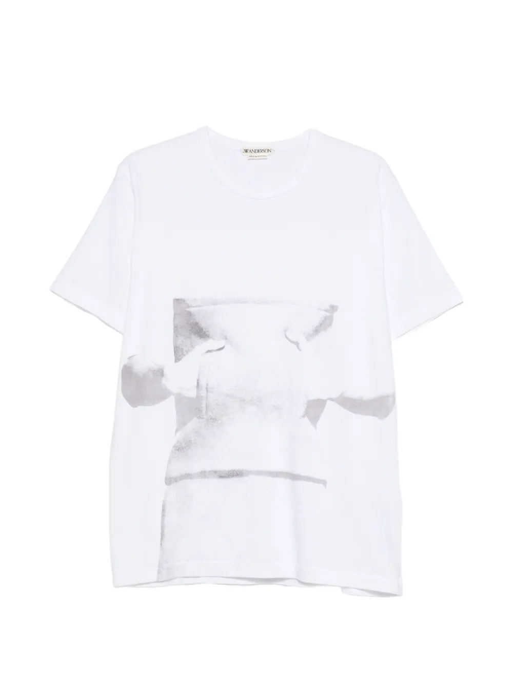 JW Anderson graphic-print T-shirt - Weiß