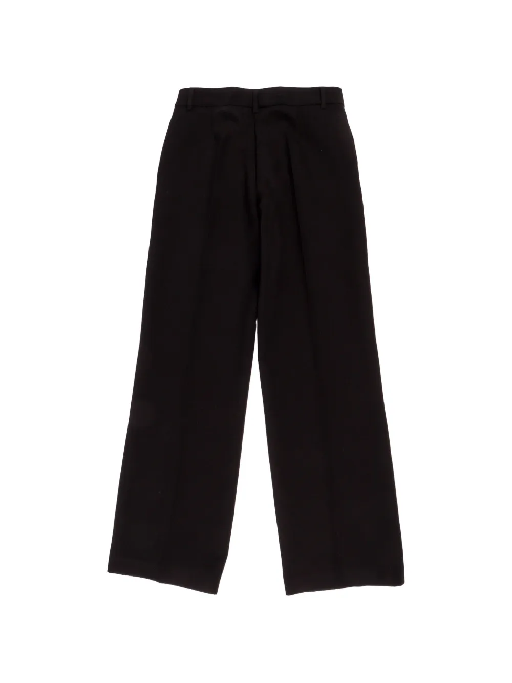 Liu Jo Kids Straight broek met knopen Zwart