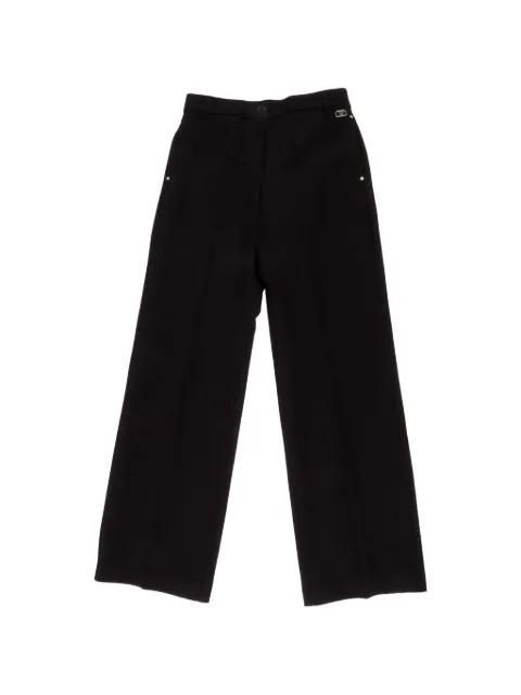 Liu Jo Kids pantalon droit à boutonnière