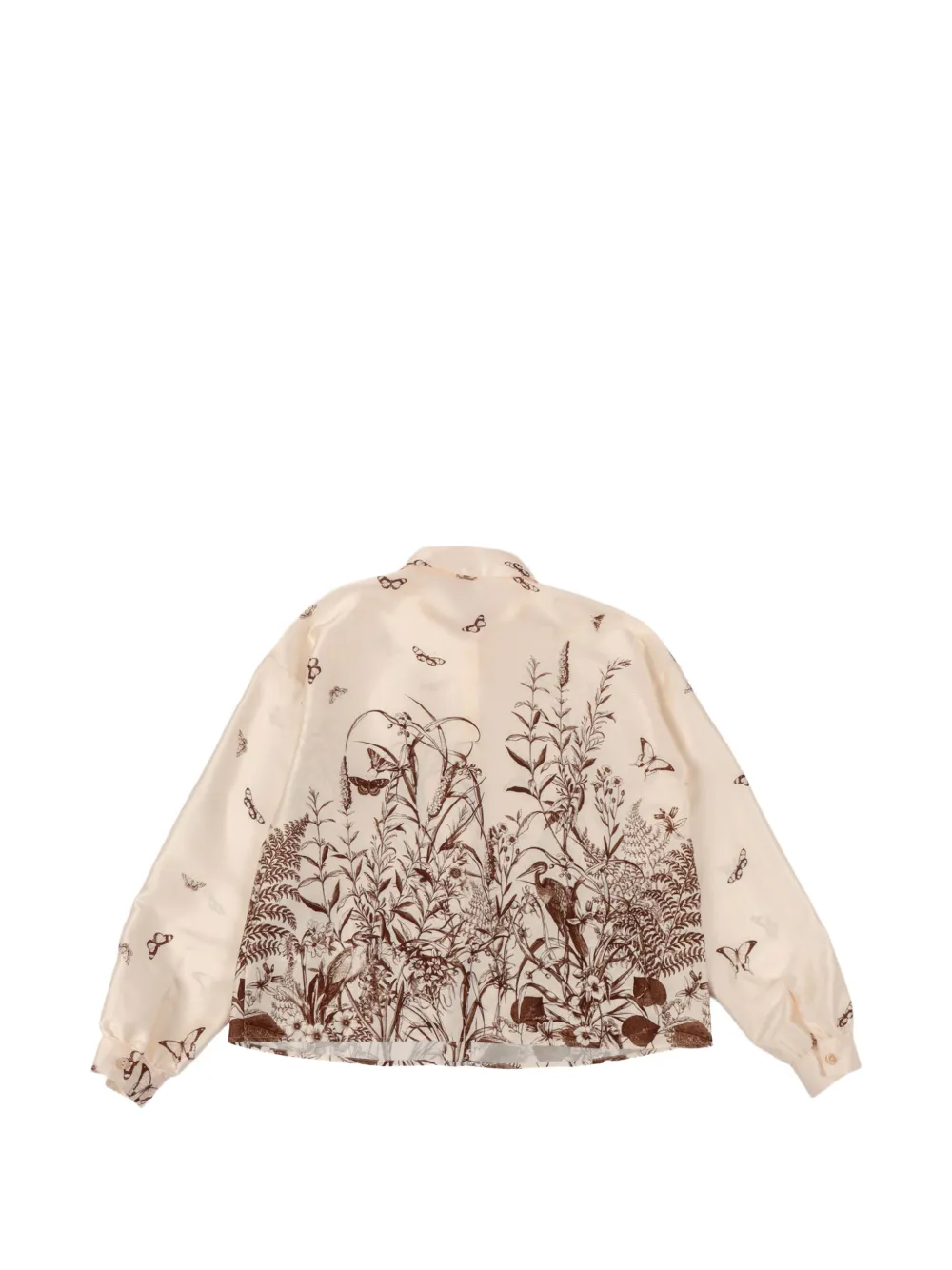 Butterfly-Detail Blouse