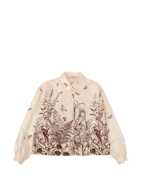 Liu Jo Kids butterfly-detail blouse