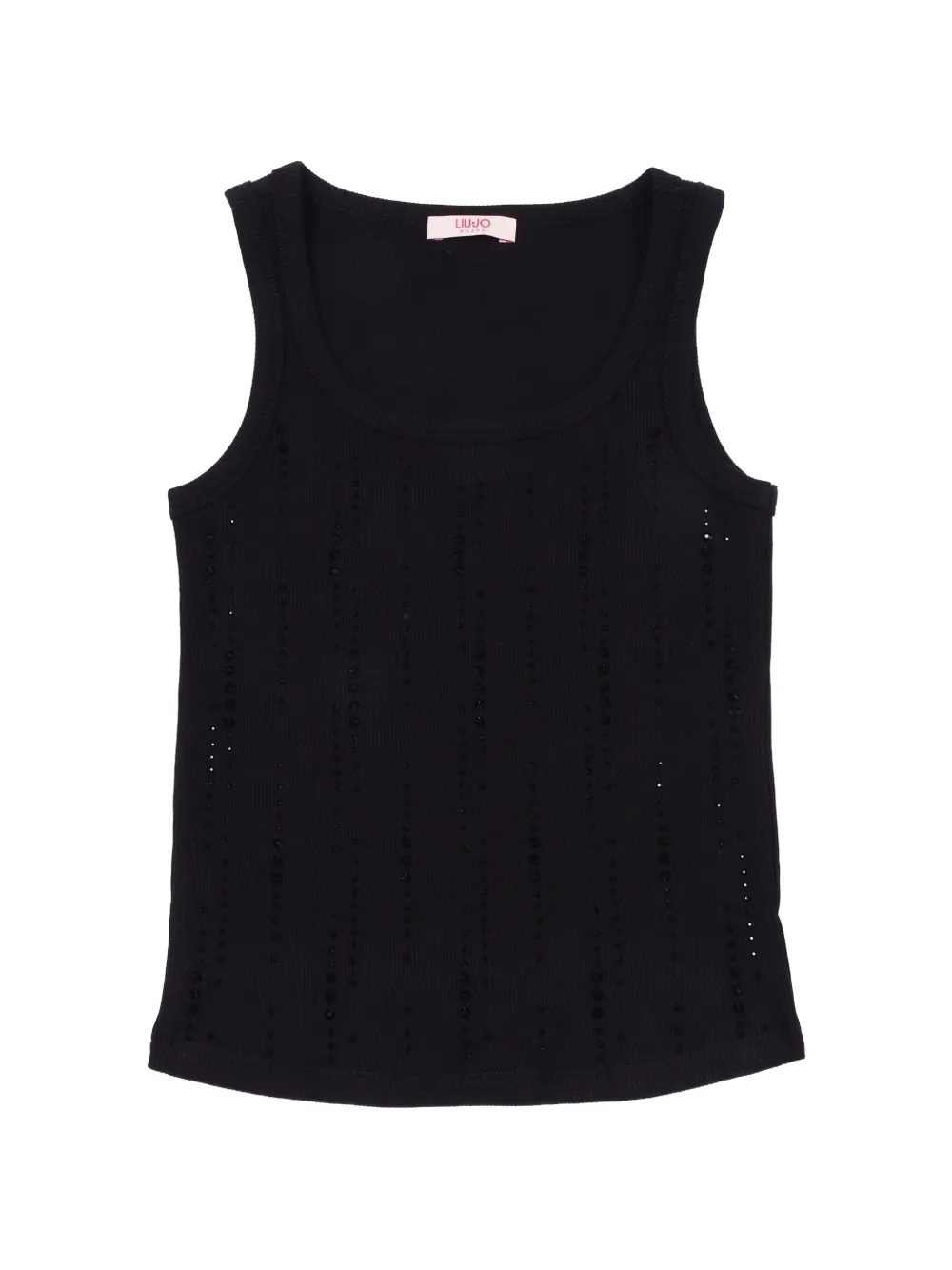 Liu Jo Kids embellished tank top - Nero