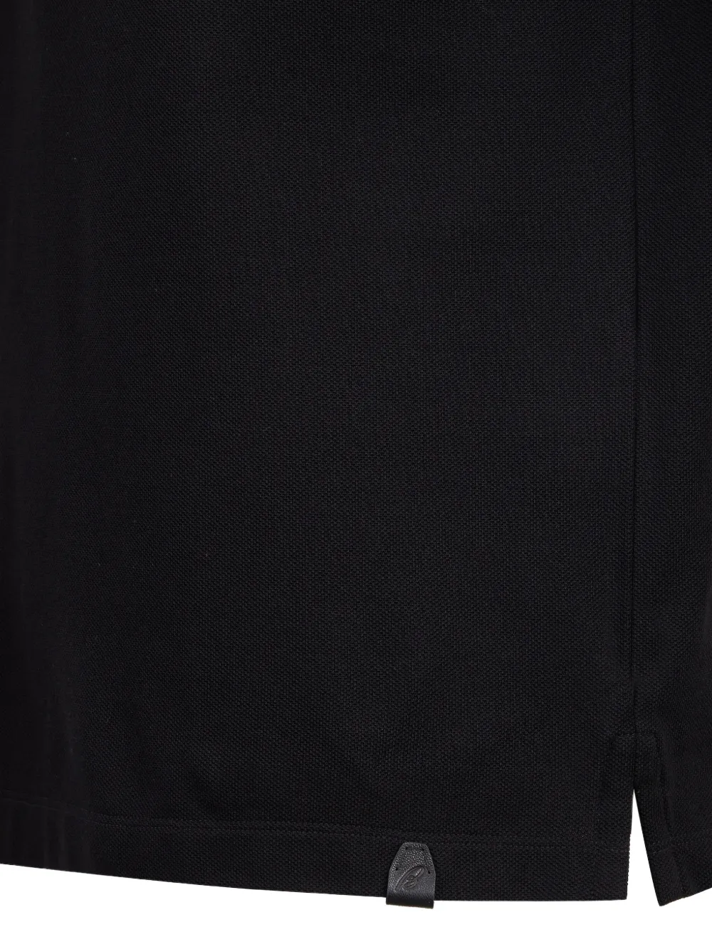 Brioni Piqué poloshirt Zwart