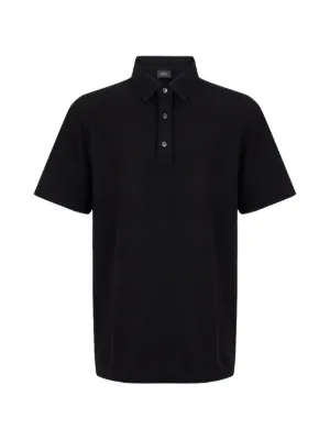 Alexander McQueen ハーネスディテール ポロシャツ | ブラック