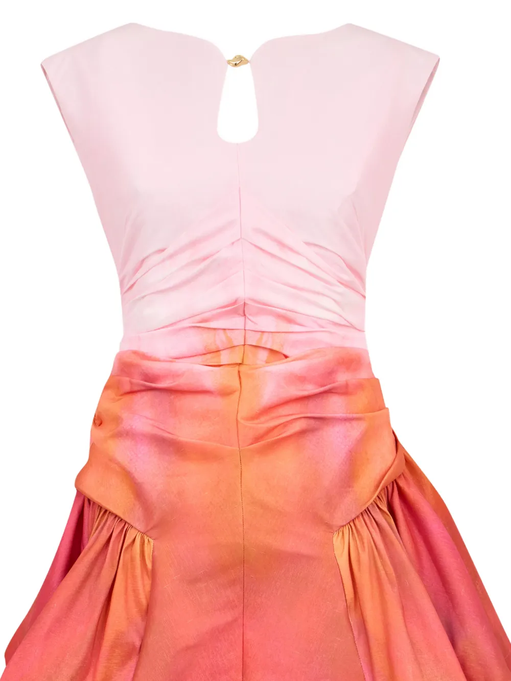 Acler Bromton V-neck Dress In Orange