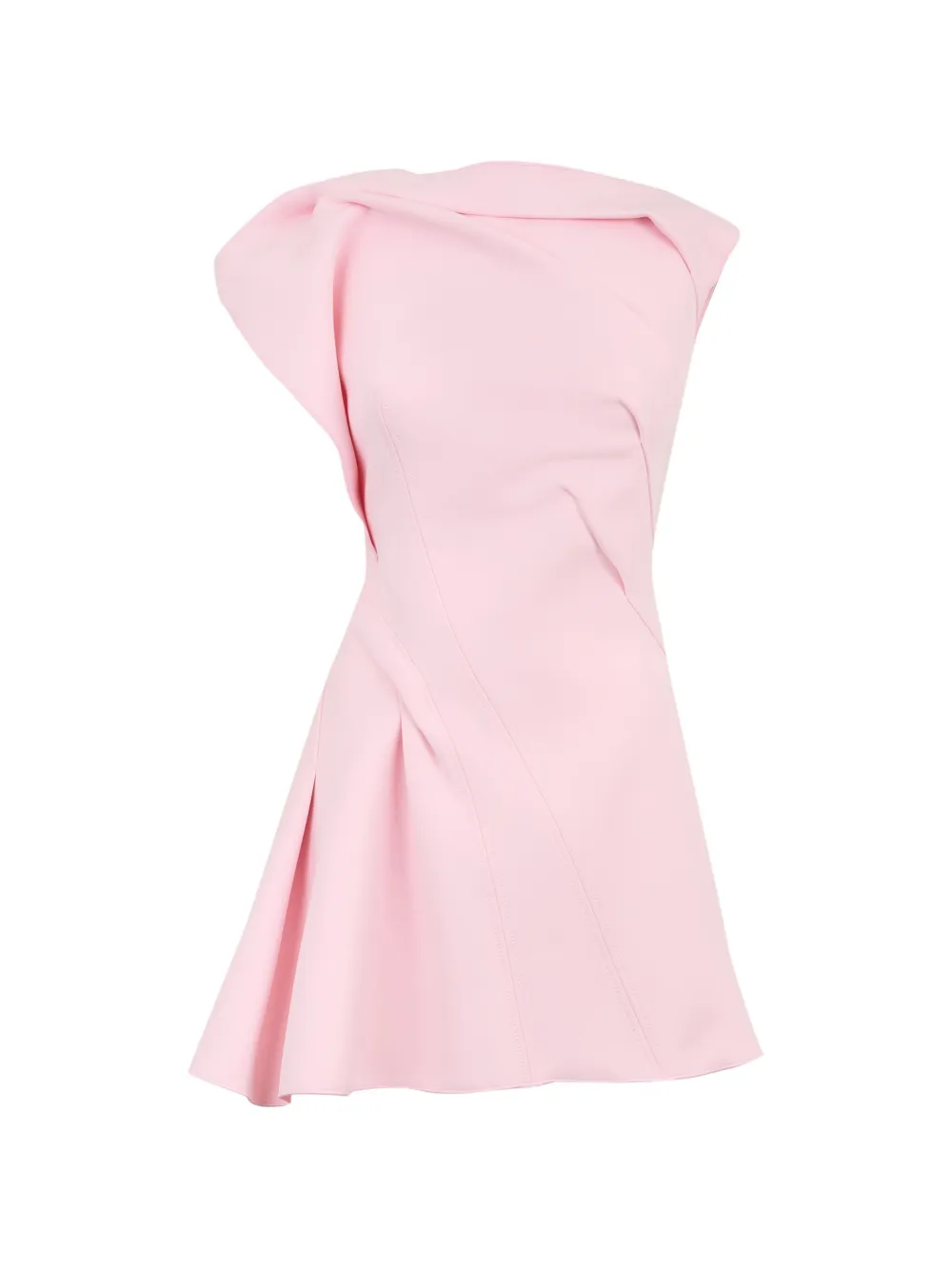 Acler Borras draped mini dress - Rosa