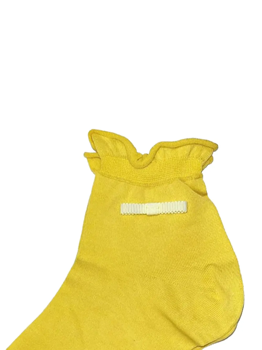 Antipast Ruffled Socks - Yellow 